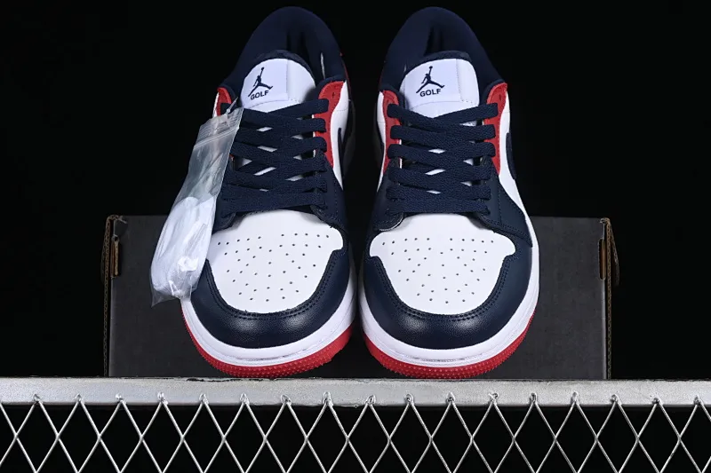 All categories Air Jordan Jordan series basketball shoes Air Jordan 1 Low Z version Air Jordan 1 Low Golf AJ1 Joe 1 new golf version black and white toe DD9315-113